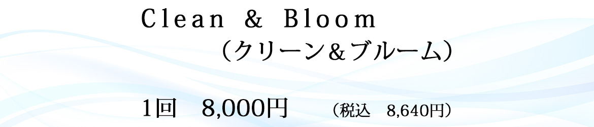 クリーン＆ブルーム